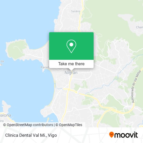 Clínica Dental Val Mi. map