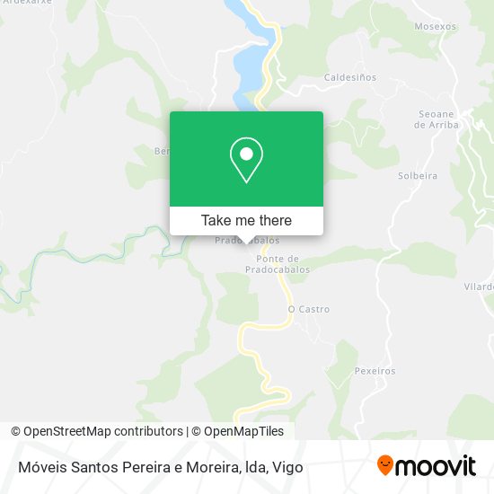 Móveis Santos Pereira e Moreira, lda map