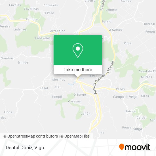 Dental Doniz map