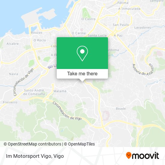 mapa Im Motorsport Vigo