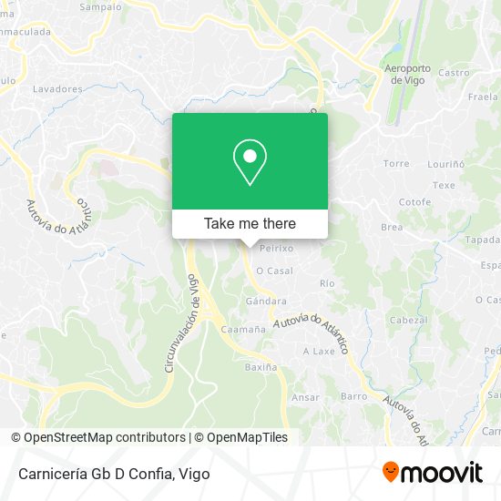 Carnicería Gb D Confia map