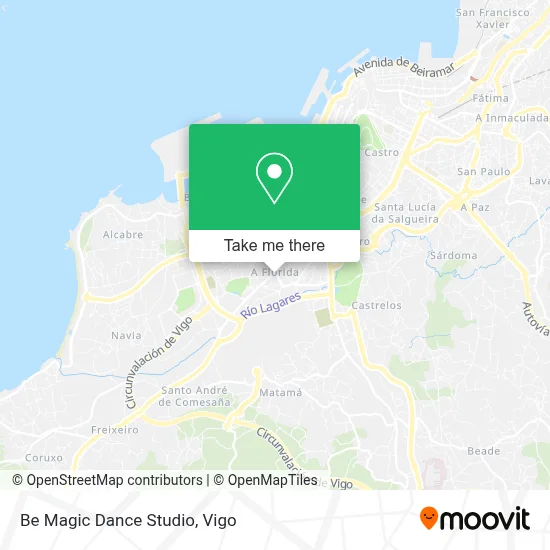 Be Magic Dance Studio map