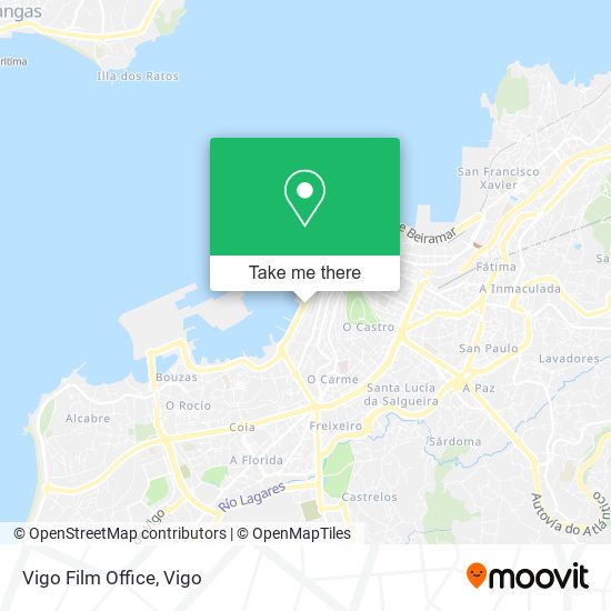 Vigo Film Office map