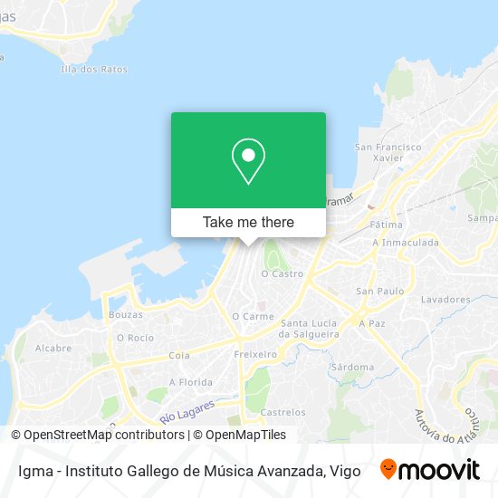 Igma - Instituto Gallego de Música Avanzada map