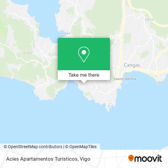 Acíes Apartamentos Turísticos map