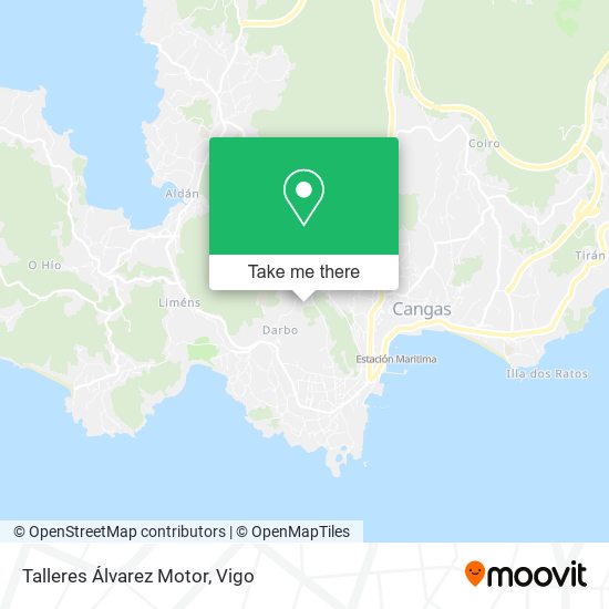 Talleres Álvarez Motor map