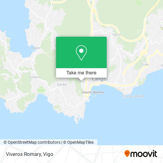 mapa Viveros Romary