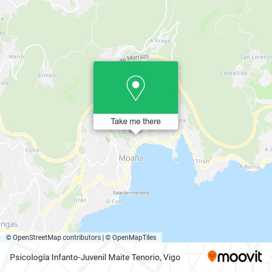 Psicología Infanto-Juvenil Maite Tenorio map
