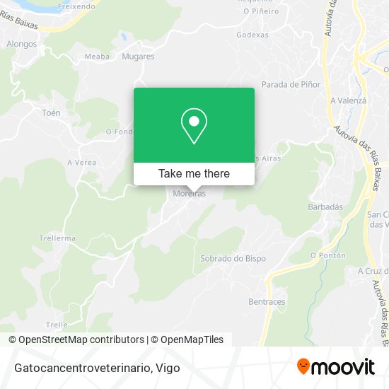 Gatocancentroveterinario map