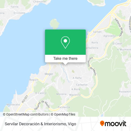 Servilar Decoración & Interiorismo map