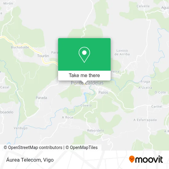 Áurea Telecom map
