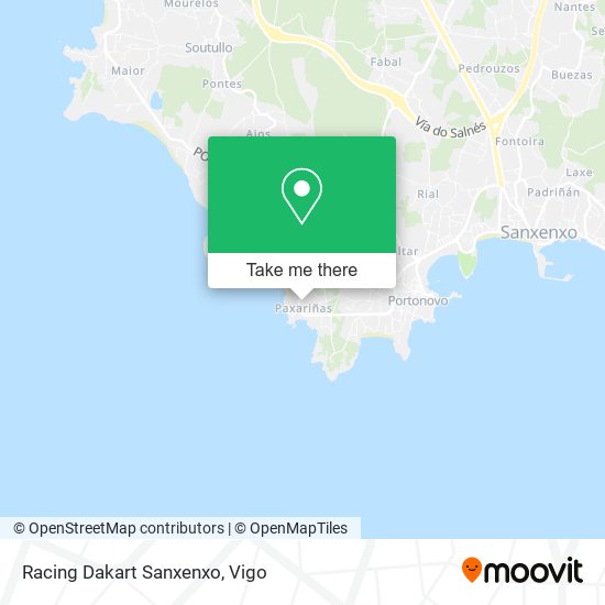 Racing Dakart Sanxenxo map