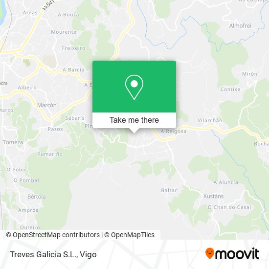 Treves Galicia S.L. map