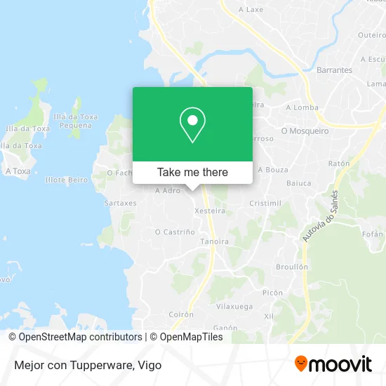 Mejor con Tupperware map