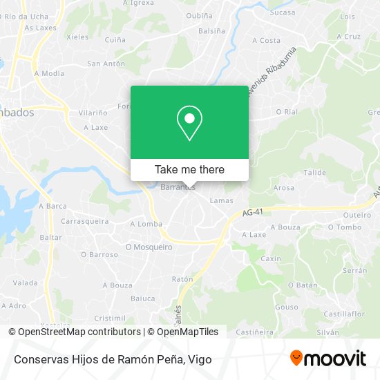 Conservas Hijos de Ramón Peña map