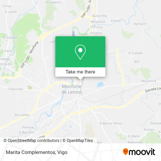 Marita Complementos map