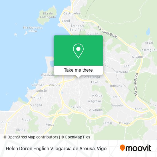 Helen Doron English Vilagarcía de Arousa map