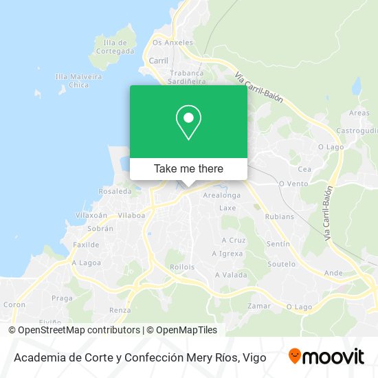 Academia de Corte y Confección Mery Ríos map