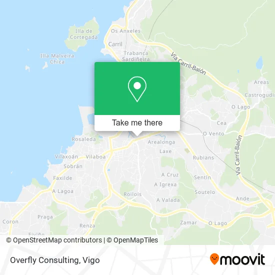 Overfly Consulting map