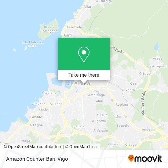 Amazon Counter-Bari map