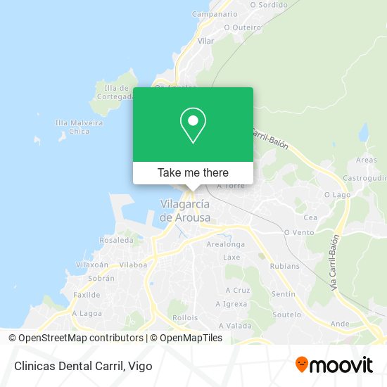 mapa Clinicas Dental Carril