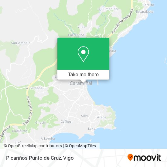 Picariños Punto de Cruz map
