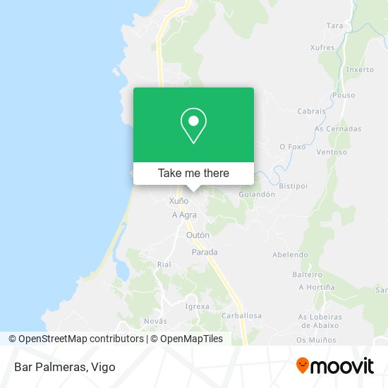 Bar Palmeras map