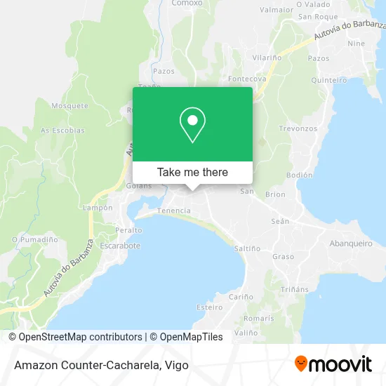 Amazon Counter-Cacharela map