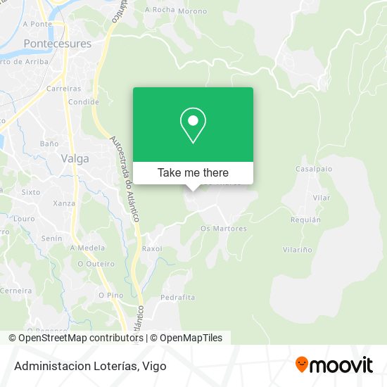 Administacion Loterías map