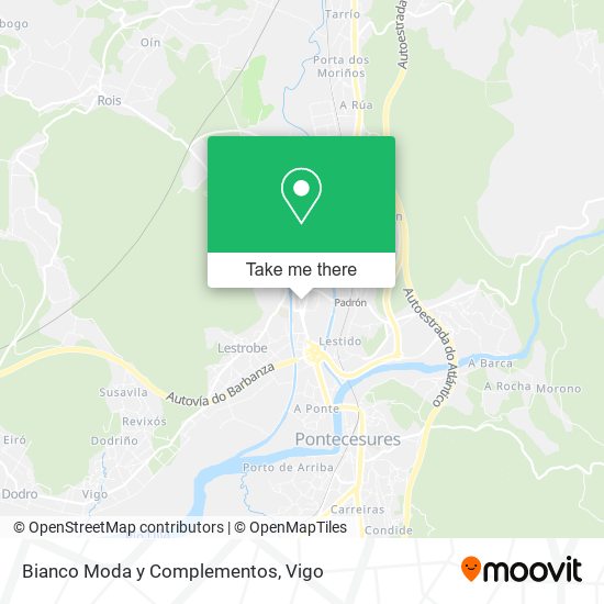 Bianco Moda y Complementos map