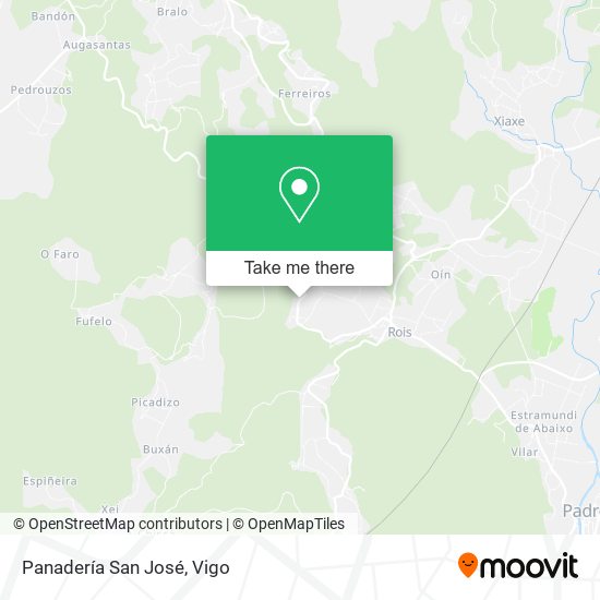 Panadería San José map