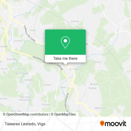 Taleeres Lestedo map