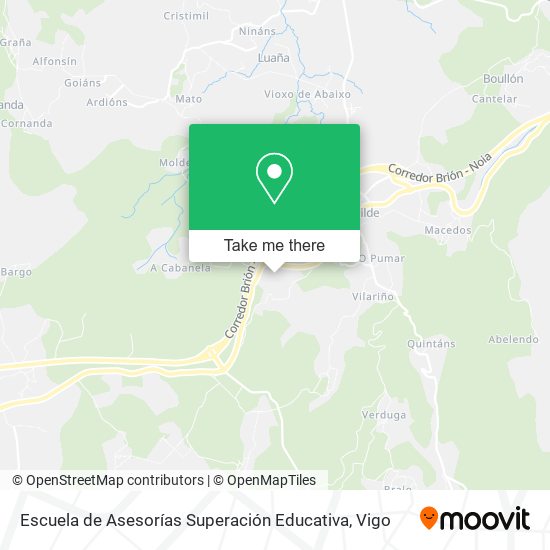Escuela de Asesorías Superación Educativa map