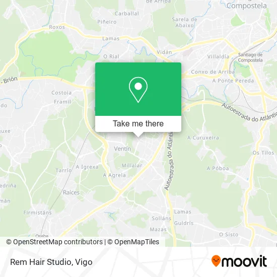 Rem Hair Studio map