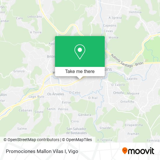 Promociones Mallon Vilas I map