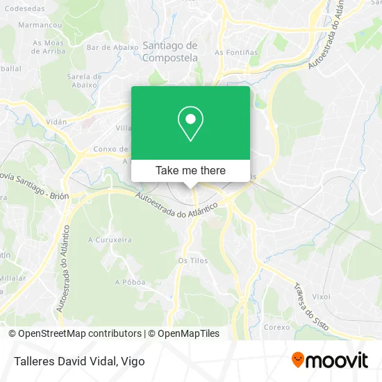 Talleres David Vidal map