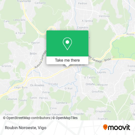 Roubin Noroeste map