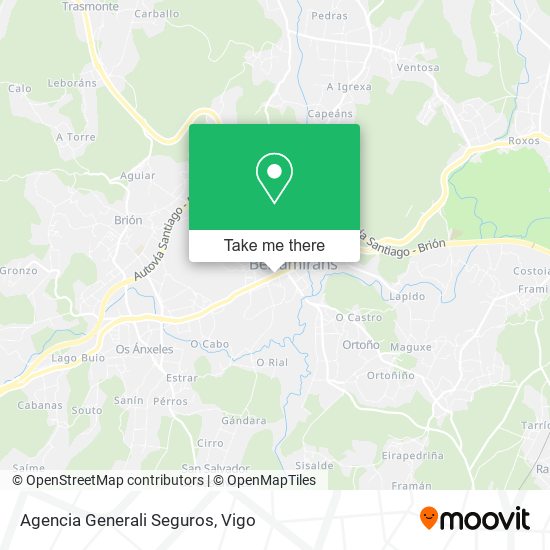 Agencia Generali Seguros map