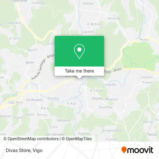 Divas Store map
