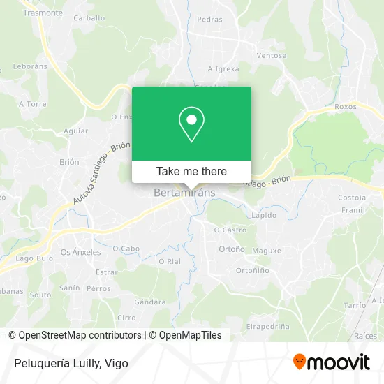 Peluquería Luilly map