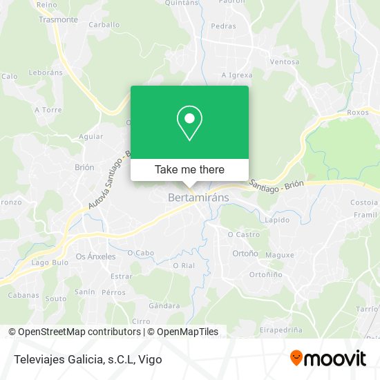 Televiajes Galicia, s.C.L map