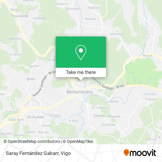 Saray Fernández Gabarr map