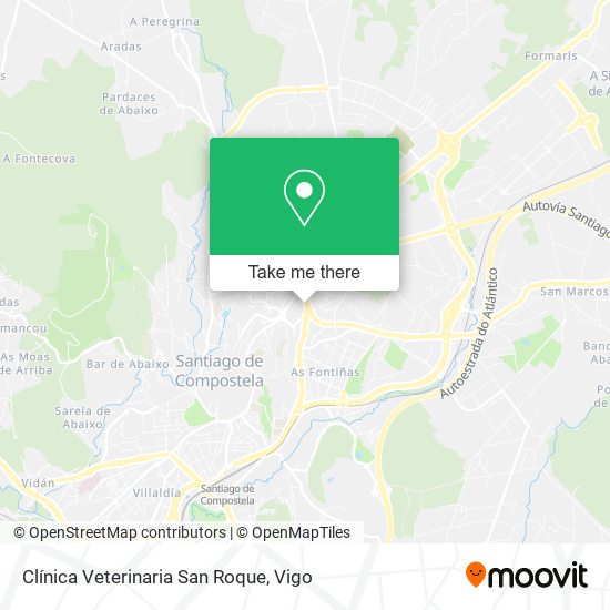 Clínica Veterinaria San Roque map