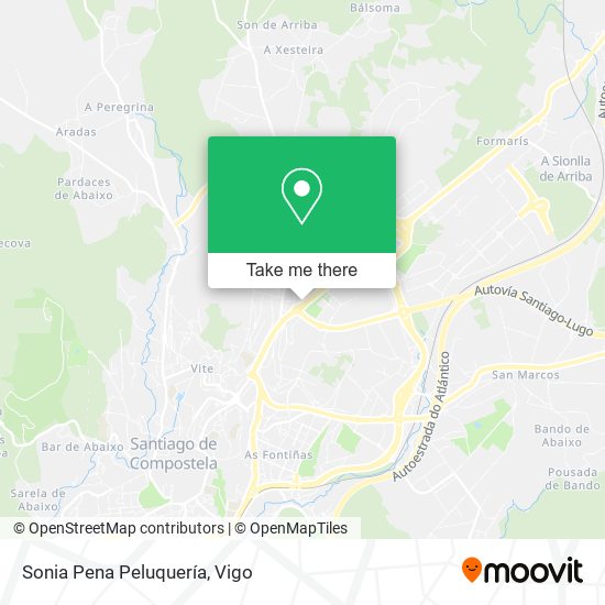 Sonia Pena Peluquería map
