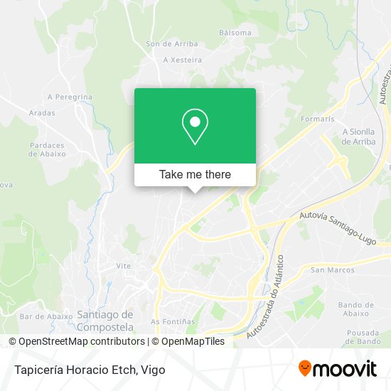 Tapicería Horacio Etch map