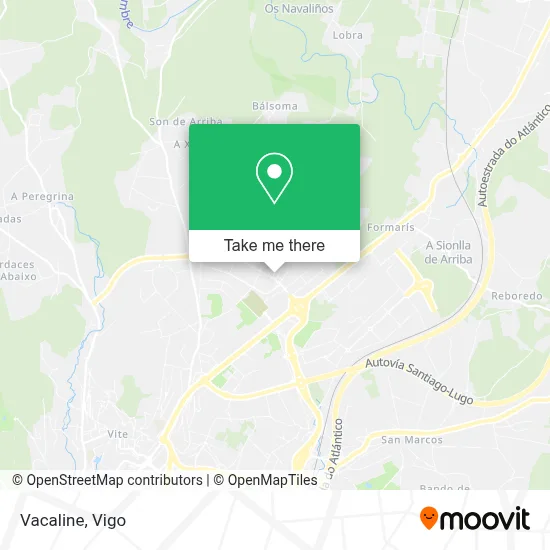 Vacaline map