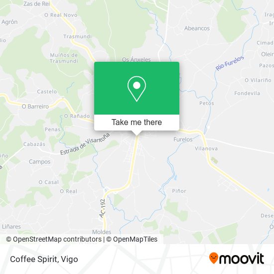 Coffee Spirit map