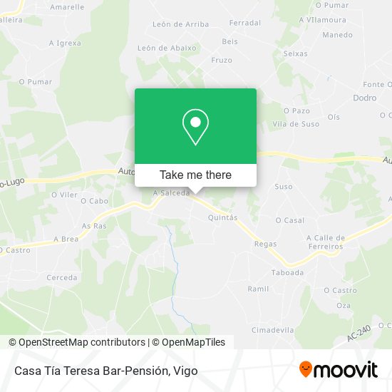 Casa Tía Teresa Bar-Pensión map
