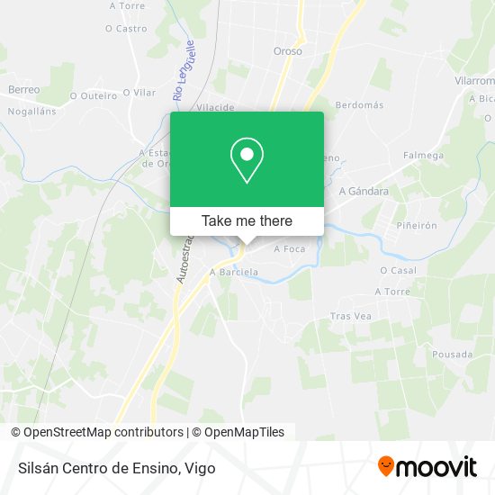 Silsán Centro de Ensino map