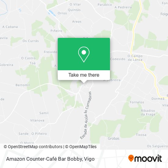 Amazon Counter-Café Bar Bobby map